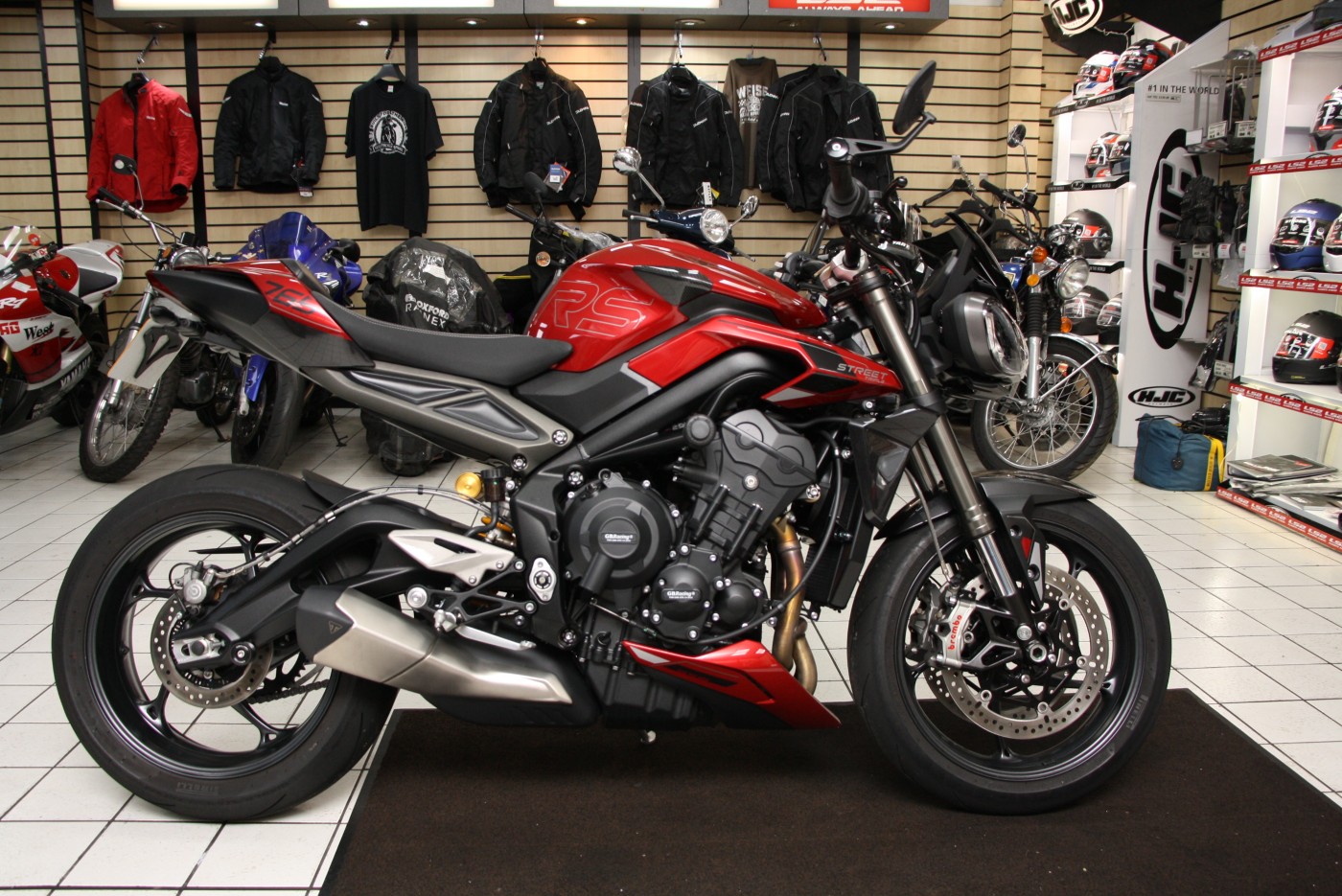 TRIUMPH STREET TRIPLE 765 765 RS X-RING EURO 5 DF24FEV – £7995
